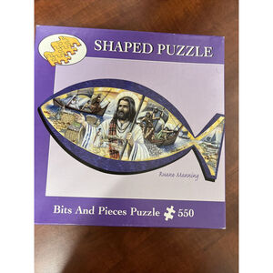 Symbol of Faith Ruane Manning shaped puzzle 550 Piece All Pieces Bits And Pieces